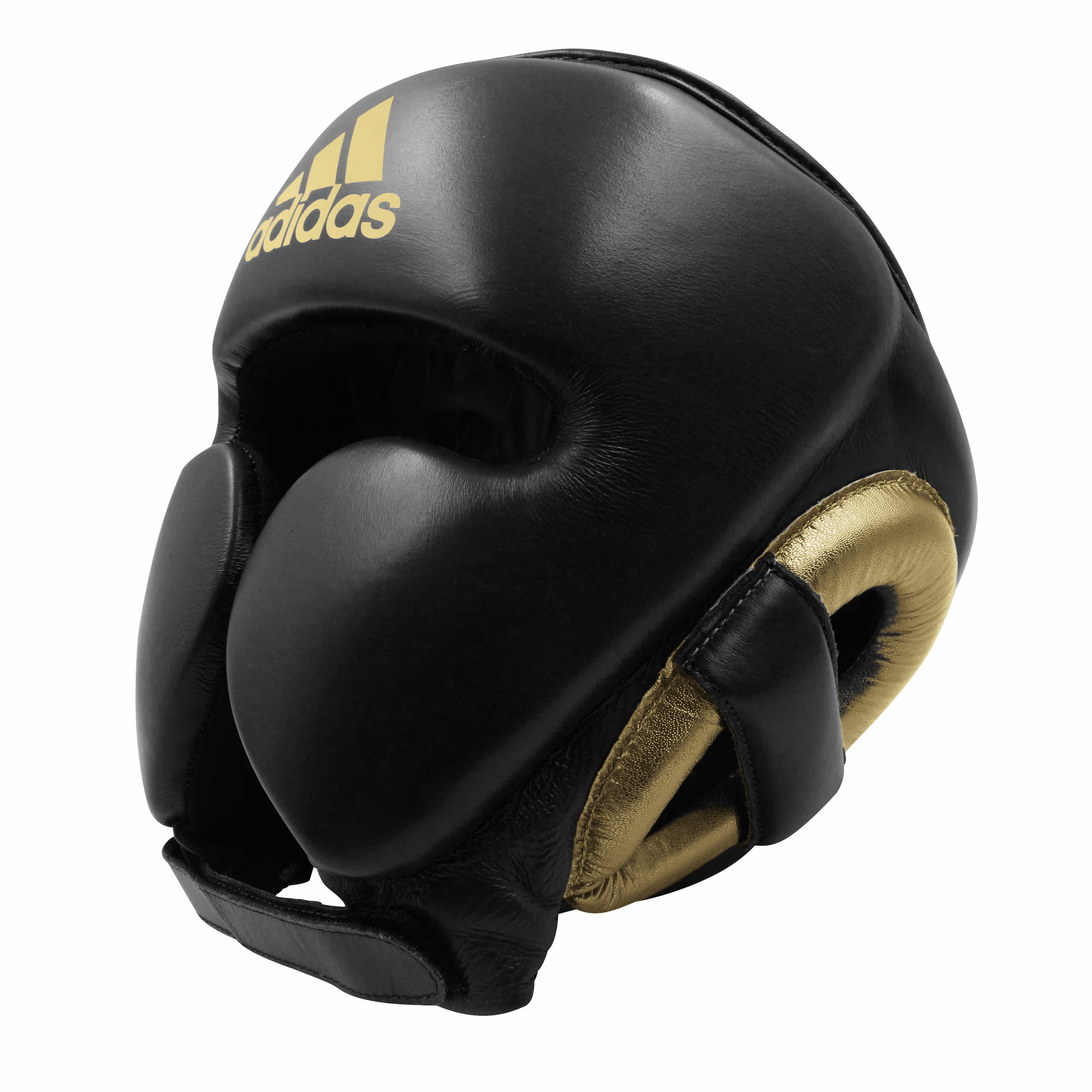 Helmet boxing Speed ​​Super Pro Training black and gold 