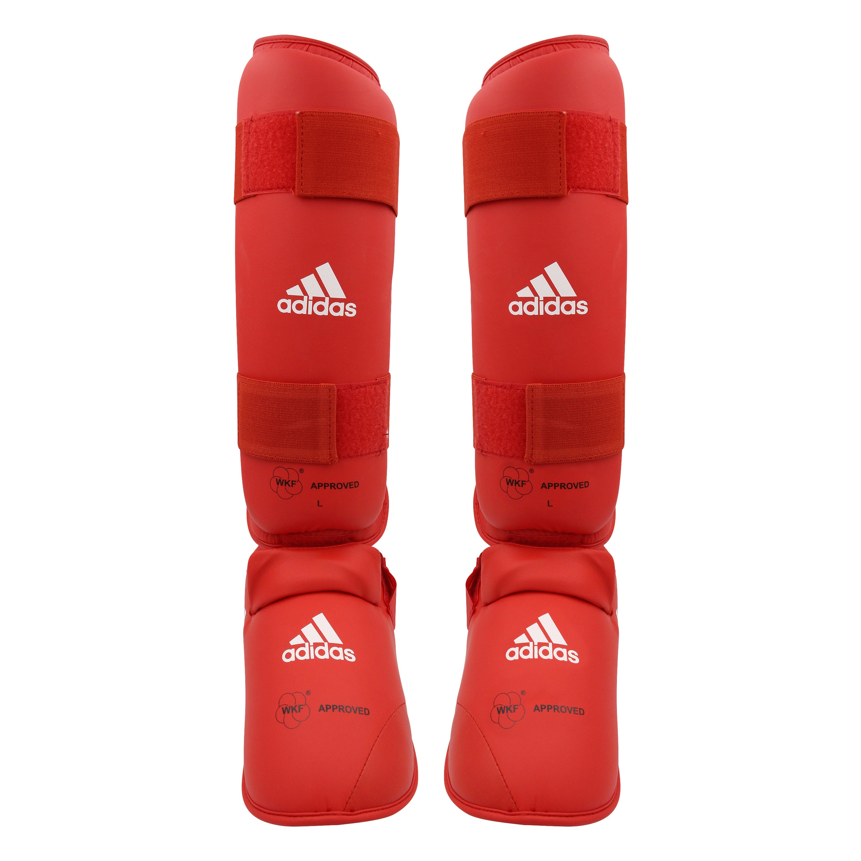 Details about   Shin and Foot protection WKF Shin & Removable Foot red 